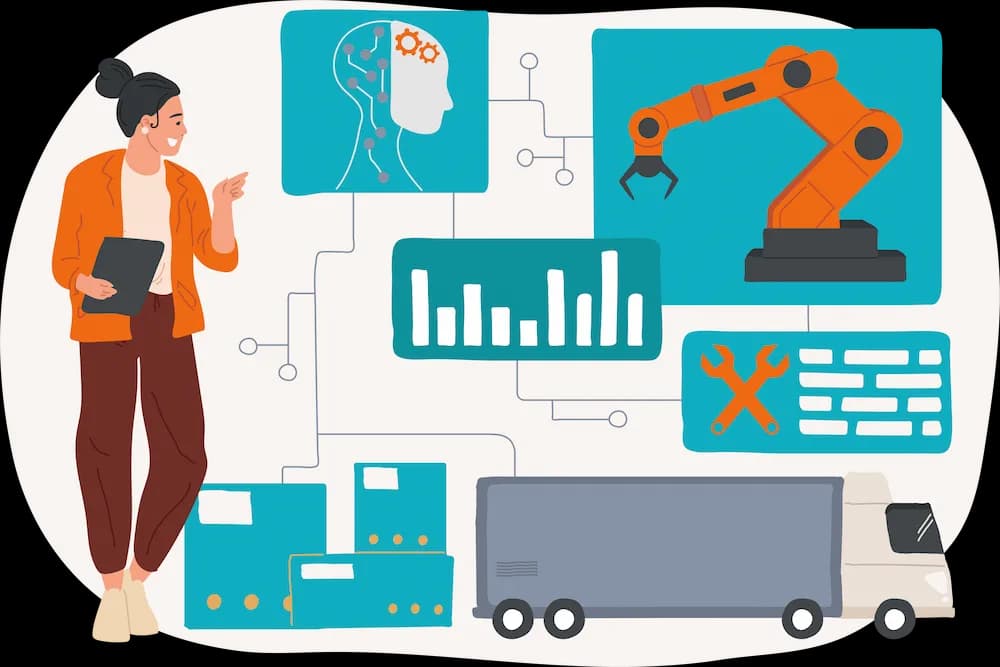 Robotic process automation for transportation and warehousing