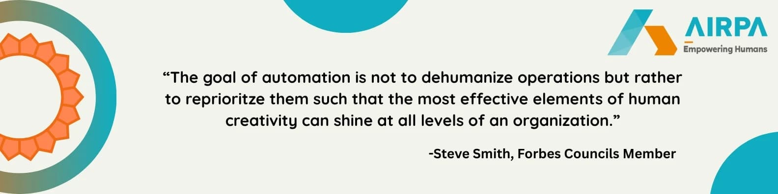 goal of automation